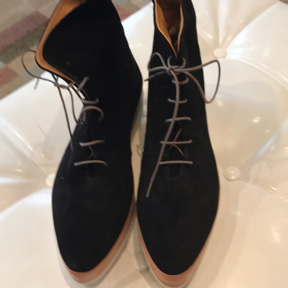 Suede booties